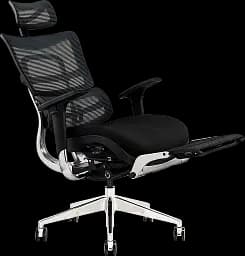 Офісне крісло GT Racer чорне (X-802L Black (W-21 B-41)) - мініатюра 5