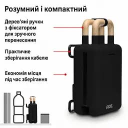 Вафельниця та сендвічниця 2в1 ADE чорна з тефлоновим покриттям (KG2138-3) - мініатюра 3