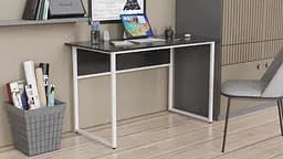 Компьютерный стол Коди 75x120x60 белый ДСП Сосна Кембра 16мм FRD-101195