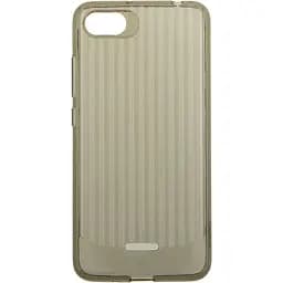 Чохол-накладка Toto Glass TPU Case Xiaomi Redmi 6A Black/Transparent