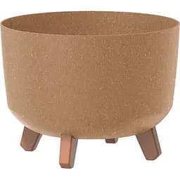 Горщик для квітів Prosperplast Gracia Eco Wood 5.1 л бежевий (87390-4665)