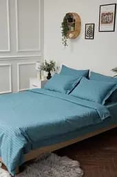 Пододеяльник Moon&Star Satin Stripe Stripe Green Полуторный 143x210 см