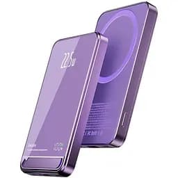 Повербанк Delicate MagSafe Powerbank беспроводной с беспроводной зарядкой для iPhone 10000 mAh 20W Purple