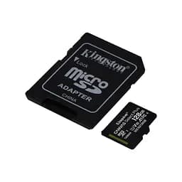 Карта пам'яті Kingston microSDXC Canvas Select Plus 128GB Class 10 UHS-1 + SD адаптер [SDCS2/128GB] [59154] - мініатюра 4