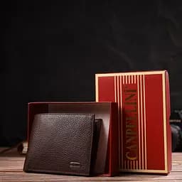 Чоловічий шкіряний гаманець Canpellini 11.5х9.5х2 см acs0025681 - мініатюра 8