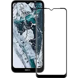 Захисне скло 6D Full Glue Tempered Glass Nokia C10/C20 Black