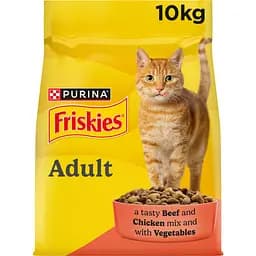 Сухий корм для котів Friskies з яловичиною, куркою та овочами 10 кг