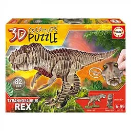 Пазл 3D Educa T-REX, 82 елементи (19182)