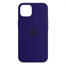 Силиконовый противоударный чехол-накладка для Apple iPhone 15 Plus, панель с защитой всего корпуса, софт-тач, deep navy, ArmorStandart (ARM69850)