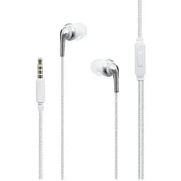 Проводные наушники Hoco M71 Inspiring with mic Hi-Fi, 3.5mm, 1.2m, white