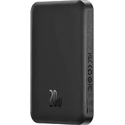 Портативна батарея Baseus Magnetic Mini Wireless Fast Charge 5000 mAh 20W P10022107113-00 Black - мініатюра 2