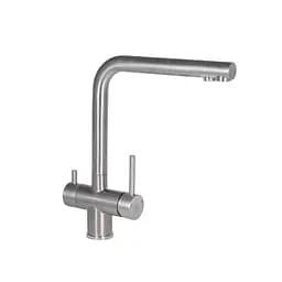 Змішувач для кухні Lidz Aria 24F-SFS, F-подібний з використанням фільтрованої води