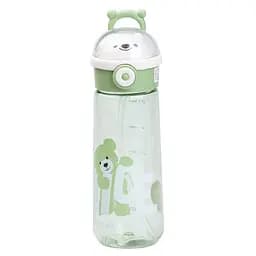 Пляшка для води Nice 620 мл із кришкою фліп топ на защіпці, зелений Happy Life HP17300GR - мініатюра 10