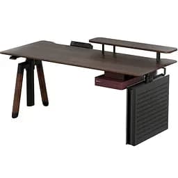 Геймерский стол Sihoo D07 1.6m Walnut/Black (D07B-101/D07J-101-AB)