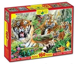 Пазли Енергія+ Тигри, 160 елементів, ЕГ-02