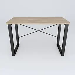 Письмовий стіл Ferrum-decor Драйв 750x1000x700 Чорний метал ДСП Дуб Сонома 32 мм (FRD-103362) - мініатюра 3