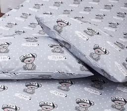 Набір наволочок Moon&Star Бязь Gold Люкс Teddy Boy 50х70 см 2 шт - мініатюра 4