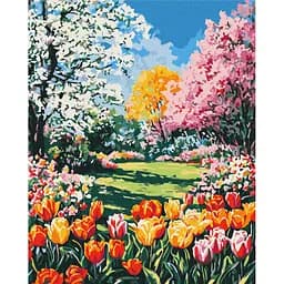 Картина за номерами на підрамнику Brushme Чарівність весни