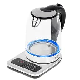 Электрочайник Стеклянный 1.7 л Adler AD 1293 с регулировкой температуры