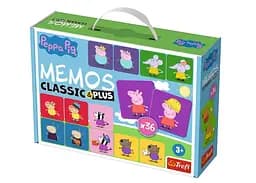 Настільна гра Trefl Мемо Класичні. Свинка Пеппа (Memos Classic&plus. Peppa Pig) (02270)