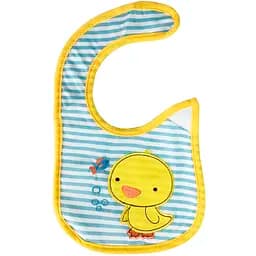 Слюнявчик тканевый Mega Zayka Duck на липучке MGZ-0614-6