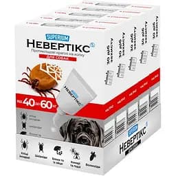 Протикліщові краплі Superium Невертікс на холку для собак 40-60 кг - мініатюра 2
