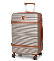 Валіза середня M ABS-пластик Worldline Airtex 629 67×45×27см 74л Шампань - мініатюра 1