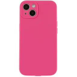 Чохол Silicone Case із захистом камери Full Apple iPhone 14 Dragon Fruit