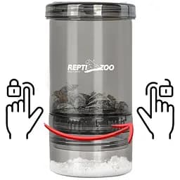 Вітамінізатор, шейкер Repti-Zoo Vita-Calcium (GMB01) для обробки кормових комах кальцієм і вітамінами - мініатюра 3