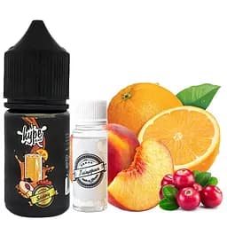 Набір компонентів для самозамісу сольової заправки Hype Black 30 мл Sunny Персик з тропічними фруктами, 0-50 мг (17992)