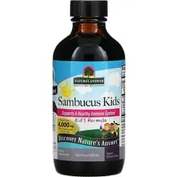 Сироп для детей Nature's Answer Sambucus Kid's Formula 4000 мг 120 мл
