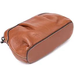 Жіноча сумка з драпіруванням з натуральної шкіри Vintage 23х15х7 см 000315804 - мініатюра 6