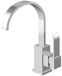 Змішувач для умивальника Kohlman Axis chrome QB150N Хром