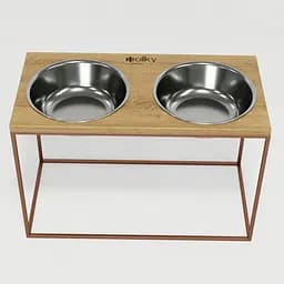 Hollky Base XXL40 — миски на підставці для дуже великих собак (2 × 2,8 л) - мініатюра 3