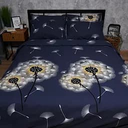Підковдра Moon&Star Бязь Gold Люкс Dandelion Night King Size 220x240 см - мініатюра 3