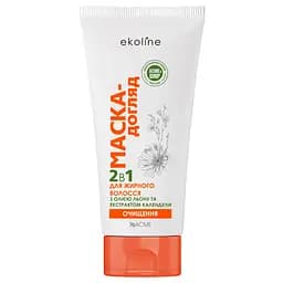 Маска-уход 2в1 Acme EkoLine для жирных волос 200 мл