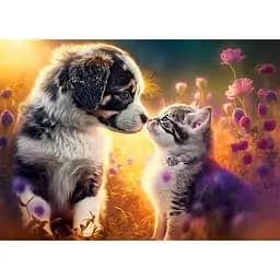 Пазлы Castorland Новая дружба, 260 элементов, 32x23 см, B-27583