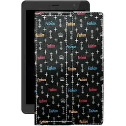 Чохол StatusCASE з екошкіри для планшету Sigma X-style Tab A83 Фешн чорний