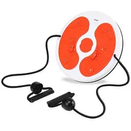 Диск здоровья для талии Cornix Twisting Waist Disc с эспандерами White/Orange XR-0452