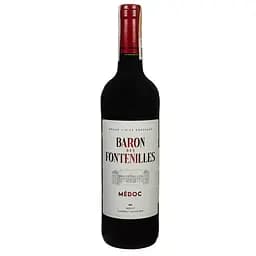 Вино Baron Des Fontenilles Medoc, красное, сухое, 0,75 л