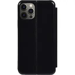 Чохол-накладка Toto Book Rounded Leather Case Apple iPhone 12 Pro Max Black