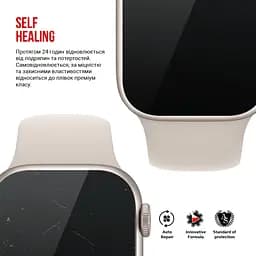 Гідрогелева плівка на годинники Apple Watch 7 41mm/8 41mm/9 41mm ArmorStandart захисна плівка для смарт годинників прозора (ARM61459) - мініатюра 3