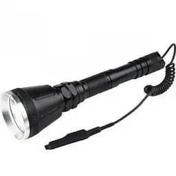 Ліхтар тактичний Bailong POLICE BL-Q3888 T6 1180 Lumen 150000W 3×18650 дальність 800 м підствольне кріплення металевий корпус