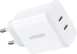 Мережевий зарядний пристрій Ugreen CD243 USB-C Fast Charger 40W EU (10343) [99276] - мініатюра 3