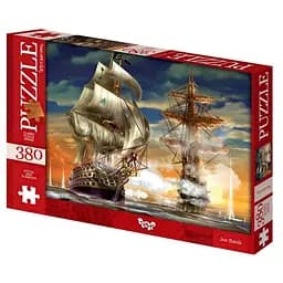 Пазлы классические Danko Toys Морские баталии C380-06-08, 380 элементов