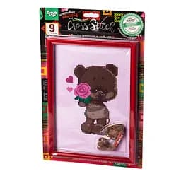 Набор творчества Вышивка крестиком на канве CROSS STITCH, Danko Toys