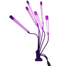 Фітолампа Led Plant Grow Leight USB на 6 ламп (гнучка) з таймером