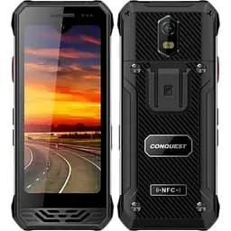 Смартфон Conquest F3 Plus 6/128Gb Black DMR