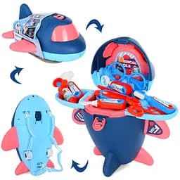 Ігровий набір Лікар Bambi L666-58 валіза-літак