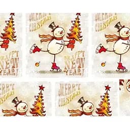 Подарочная бумага Новогодняя 103